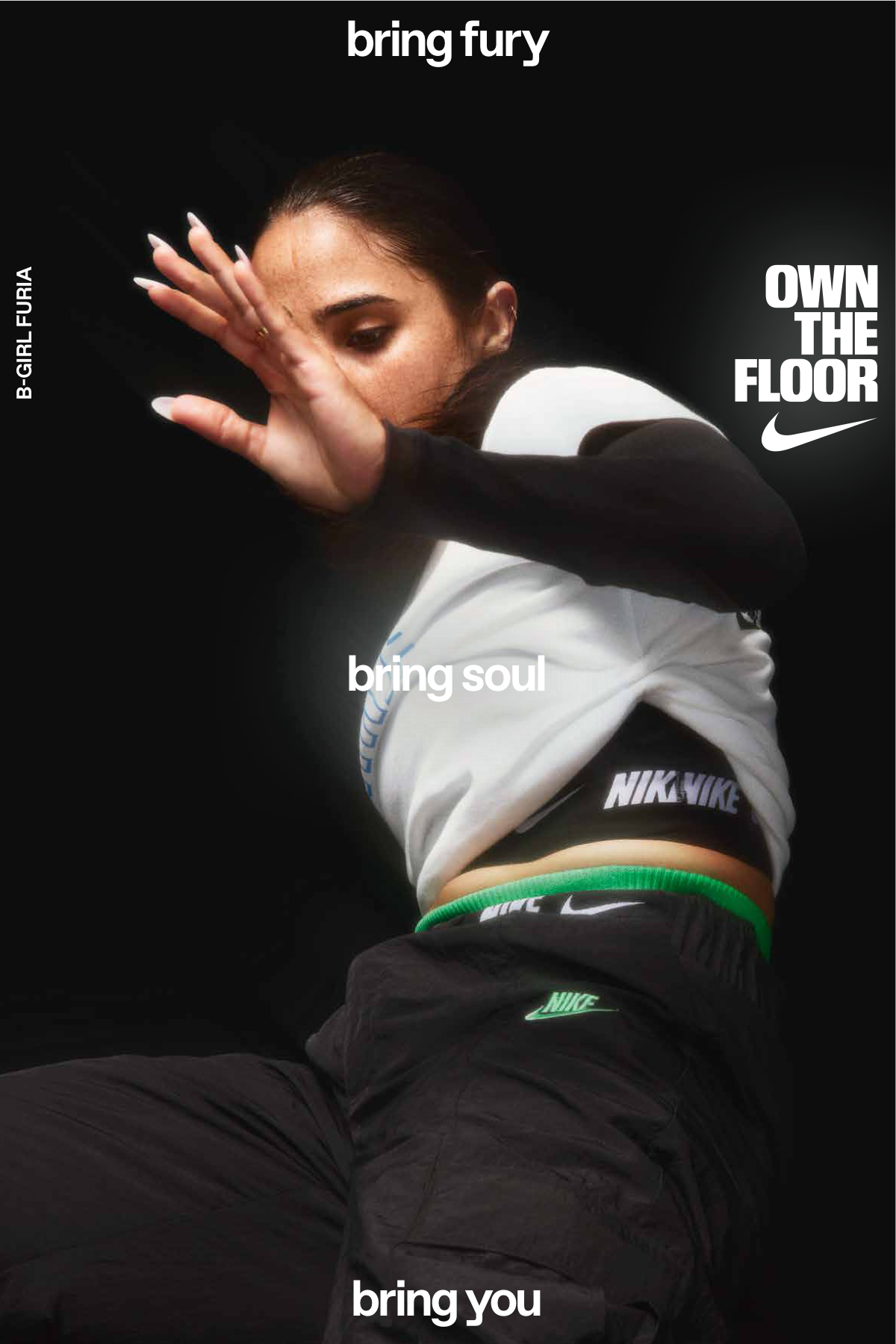 Nike — Own the Floor, Furia in action