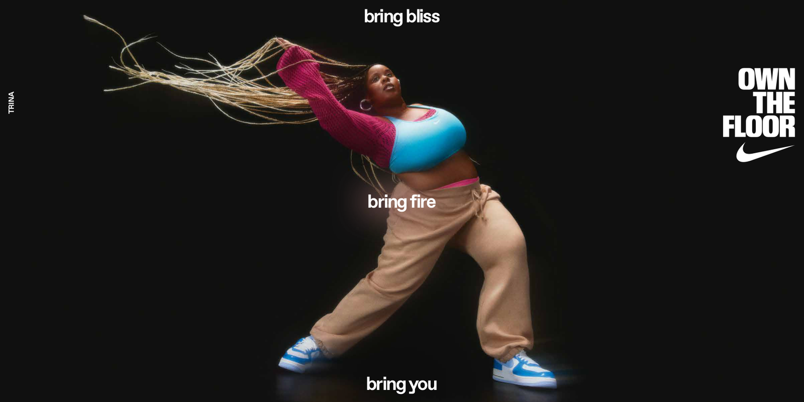 Nike — Own the Floor, Trina billboard